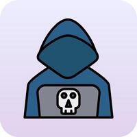 icono de vector de hacker