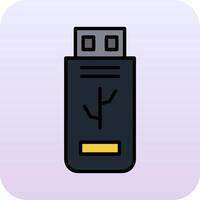 Flash Disk Vector Icon