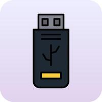 Flash Disk Vector Icon