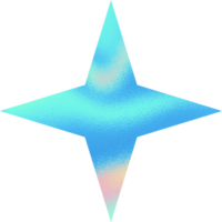 forma Formato geométrico holograma textura png