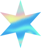 Shape form geometric hologram texture png