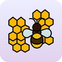 Bee therapy Vector Icon