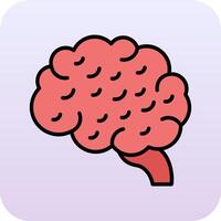 Human Brain Vector Icon