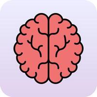 Human Brain Vector Icon