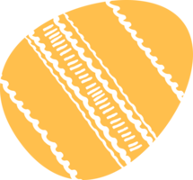 Yellow Easter egg png