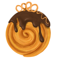 cromboloni dolce illustrazione png