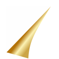 d'oro pagina angolo png