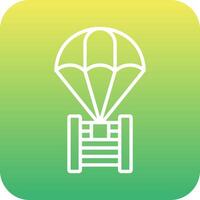 Parachute Vector Icon