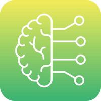 Artificial Intelligence Vector Icon