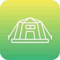 Tent Vector Icon