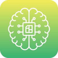 Artificial Intelligence Vector Icon