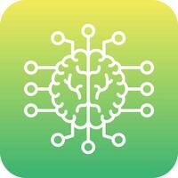 Artificial Intelligence Vector Icon