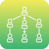 Hierarchy Vector Icon