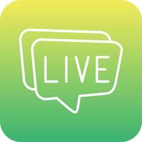 Live Chat Vector Icon