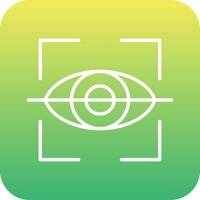 Retinal Scanner Vector Icon