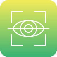 Retinal Scanner Vector Icon