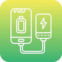 Portable Battery Vector Icon