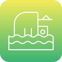 Shipwreck Vector Icon