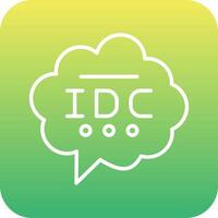 idc vector icono