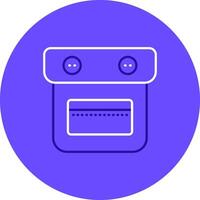 Pocket Duo tune color circle Icon vector