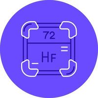 Hafnium Duo tune color circle Icon vector