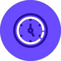 Timer Duo tune color circle Icon vector