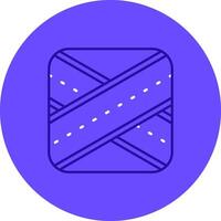 Overpass Duo tune color circle Icon vector