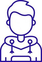 Suspicious Duo tune color circle Icon vector