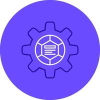 Infographic elements Duo tune color circle Icon vector