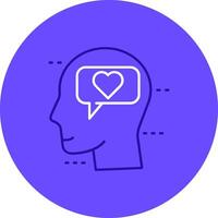 Dialog Duo tune color circle Icon vector