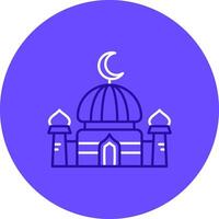 Dome Duo tune color circle Icon vector