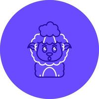 Exploding Duo tune color circle Icon vector