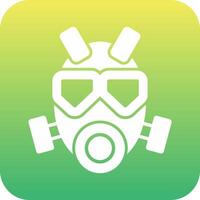 Gas Mask Vector Icon