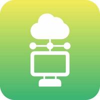 Cloud Computing Vector Icon