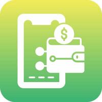 Digital Wallet Vector Icon