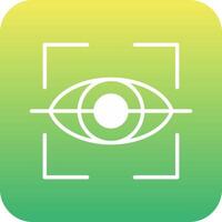 Retinal Scanner Vector Icon