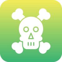 Skull And Bones Vector Icon