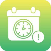 Deadline Vector Icon