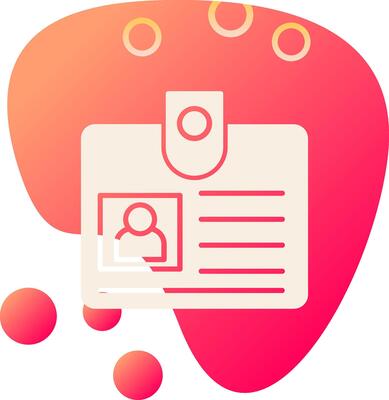 Id Card Vector Icon