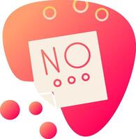 Say No Vector Icon