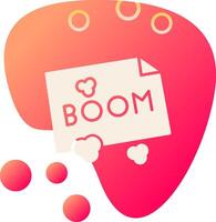 Boom Vector Icon