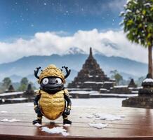 AI generated Toy of ant ant in the Bagan Archaeological Park, Myanmar photo