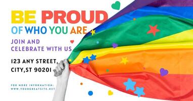 Be Proud Event for Facebook Ad template