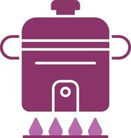 Cooking Glyph Two Colour Icon vector
