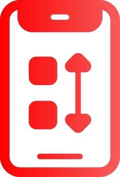 Apps Sort Creative Icon Design vector