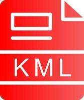 KML Creative Icon Design vector