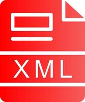 XML Creative Icon Design vector