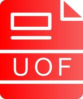 UOF Creative Icon Design vector
