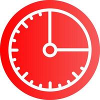 Time Quarter Creative Icon Design vector