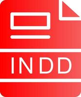 INDD Creative Icon Design vector